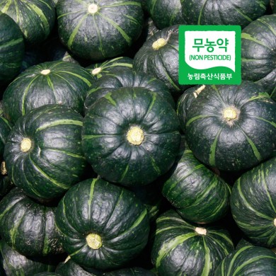 무농약인증 미니밤호박 3kg (9~12통) / 대과 : 250g~350g